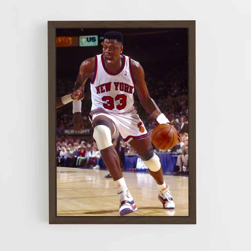 Poster Patrick ewing gestes – affiche Basketball (vue 5)